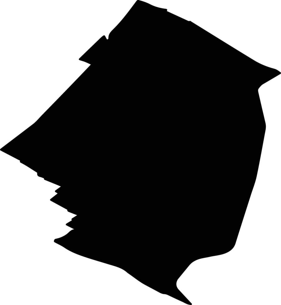 Lisse Netherlands silhouette map vector