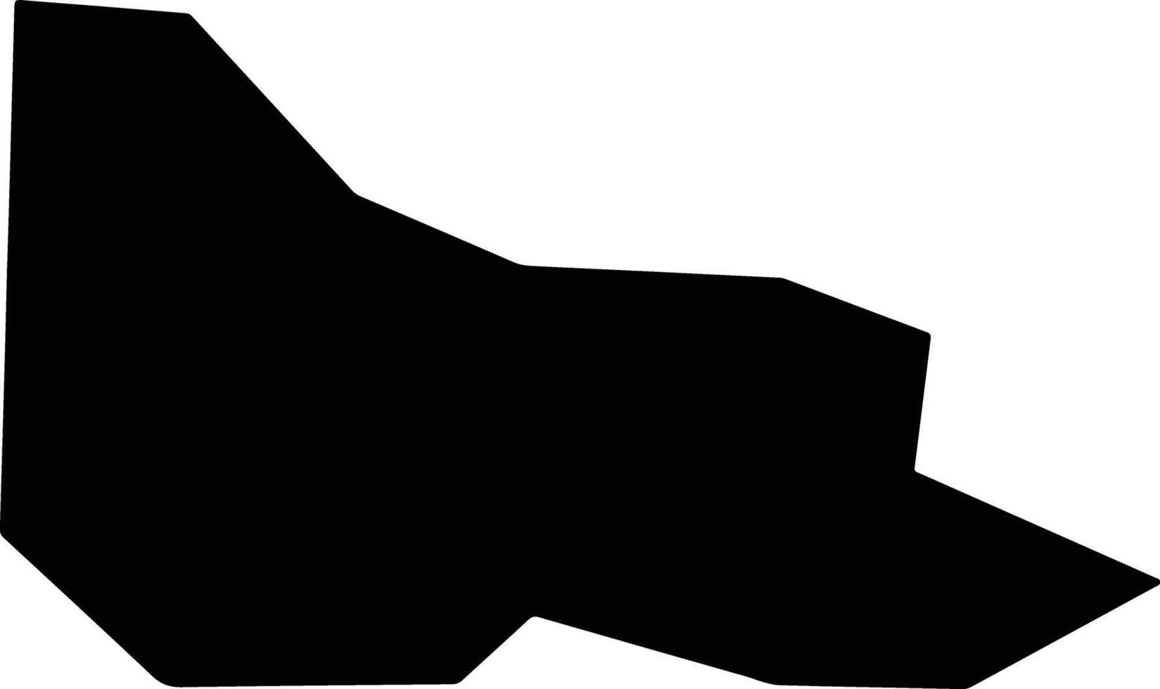 Little River United States silhouette map vector