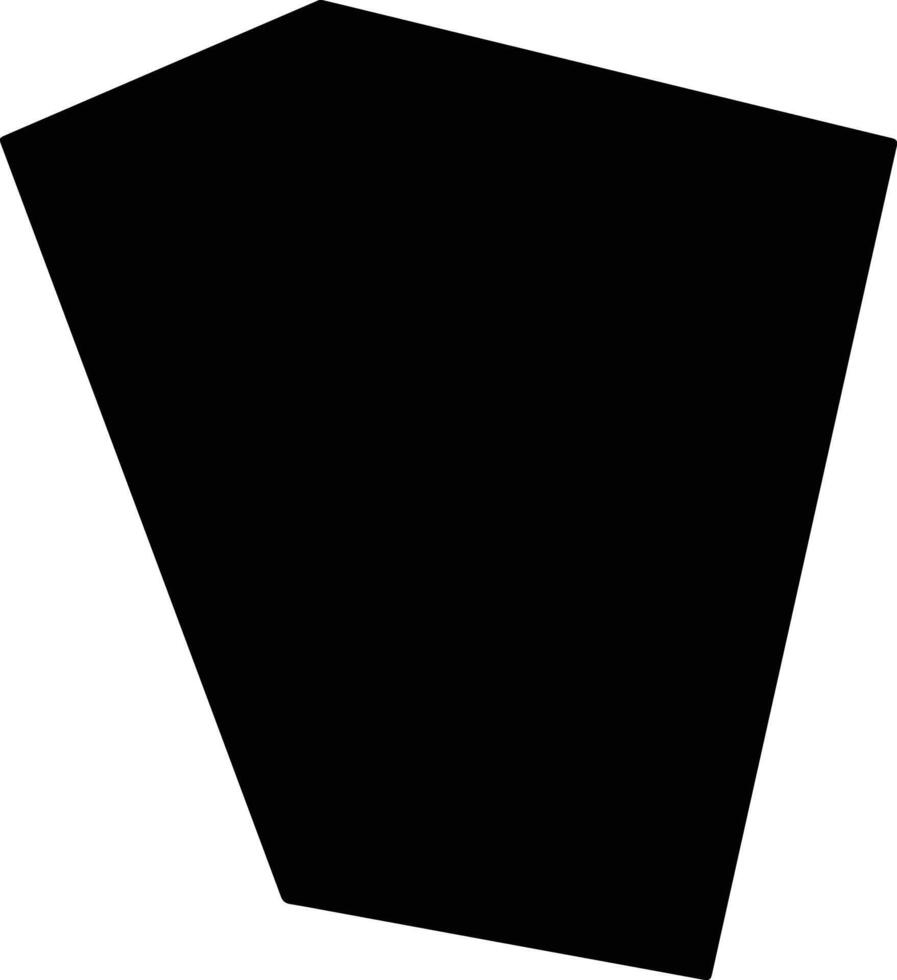 Liuzhoushi China silhouette map vector