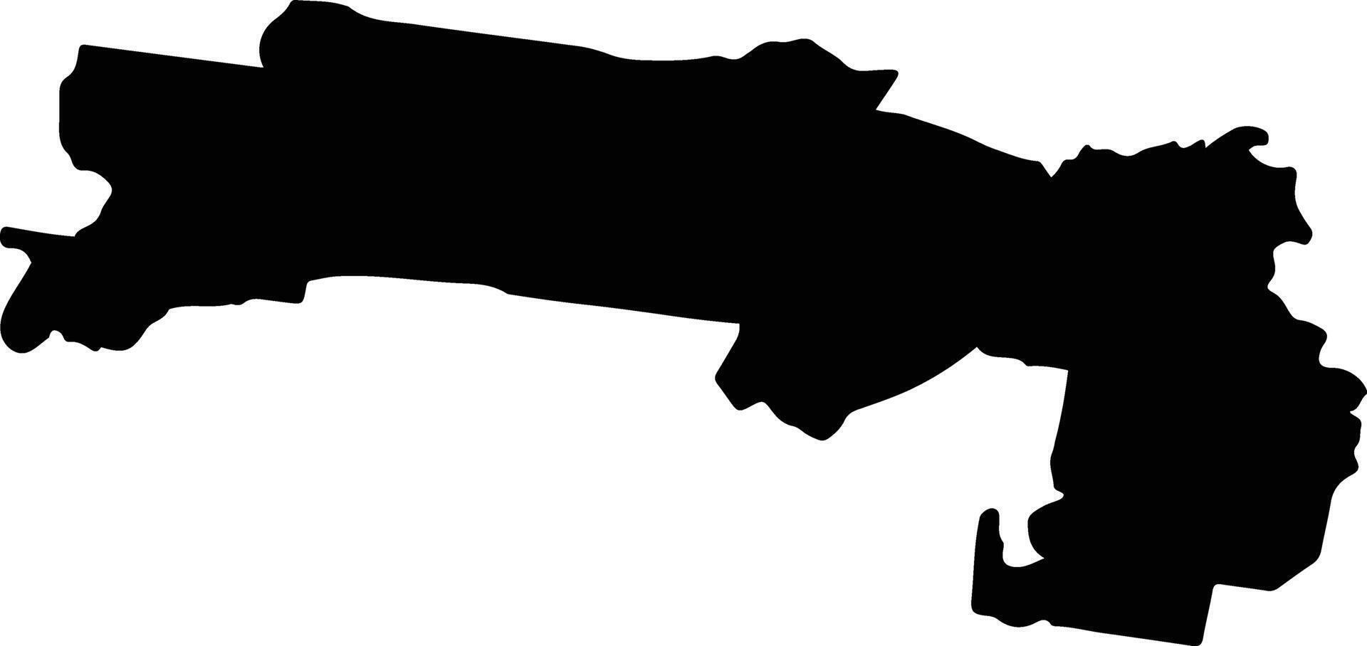 Liverpool Australia silhouette map vector