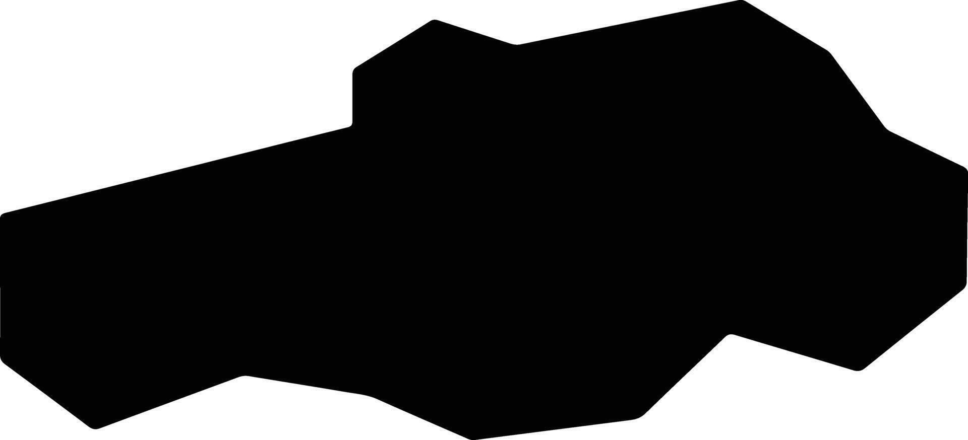 Ljungby Sweden silhouette map vector