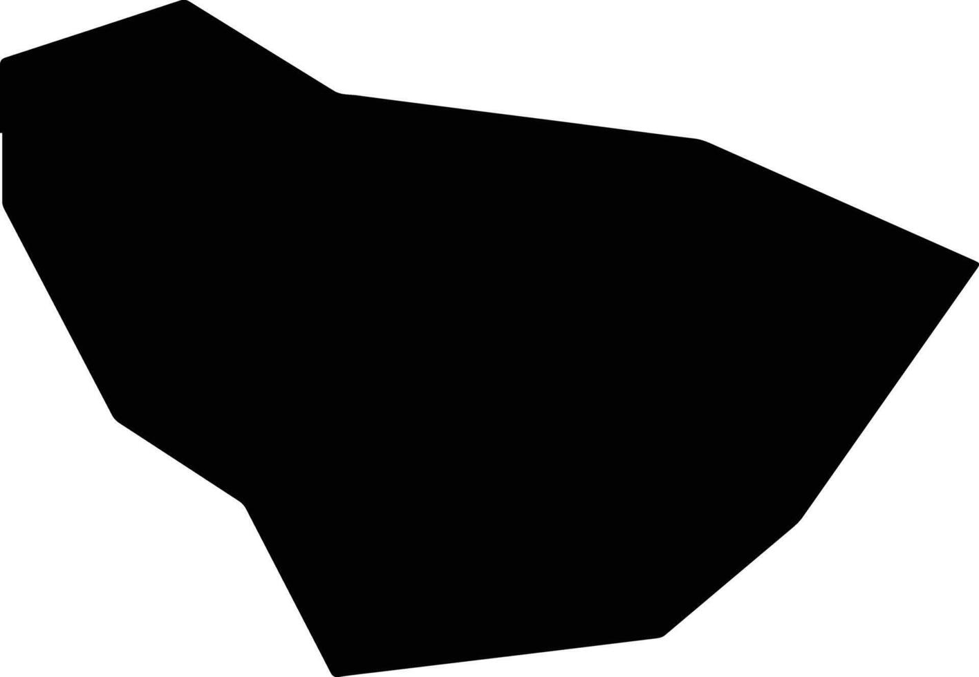 Ljusnarsberg Sweden silhouette map vector