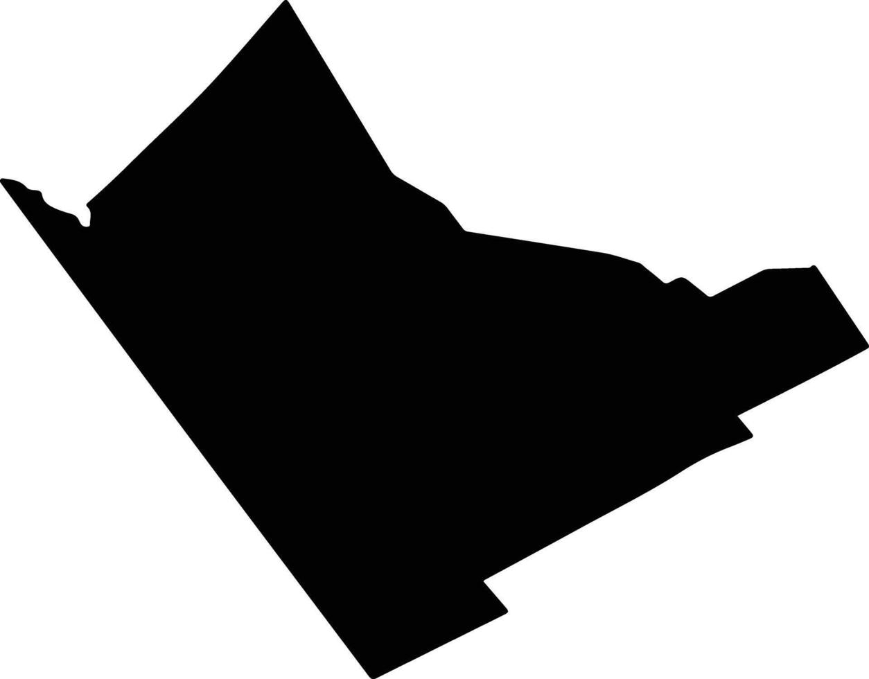 Lomas de Zamora Argentina silhouette map vector
