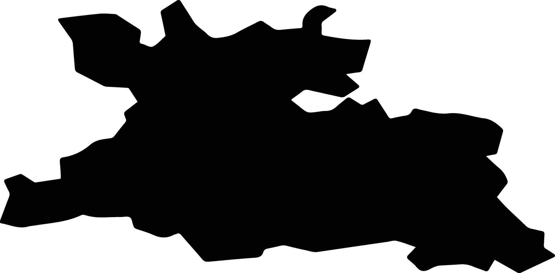 LONGFORD LEA 7 Ireland silhouette map vector