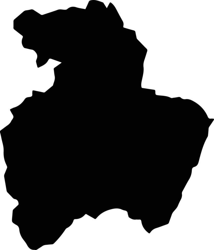 Longqi Taiwan silhouette map vector
