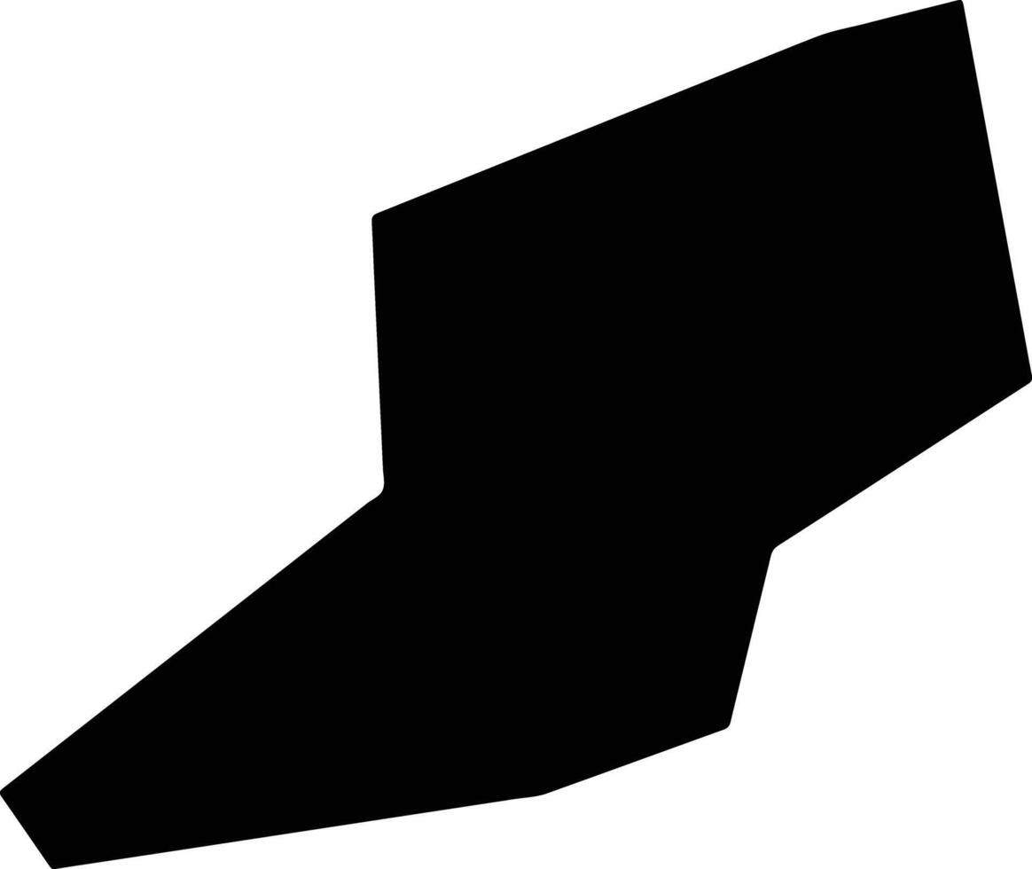 Longnanxian China silhouette map vector