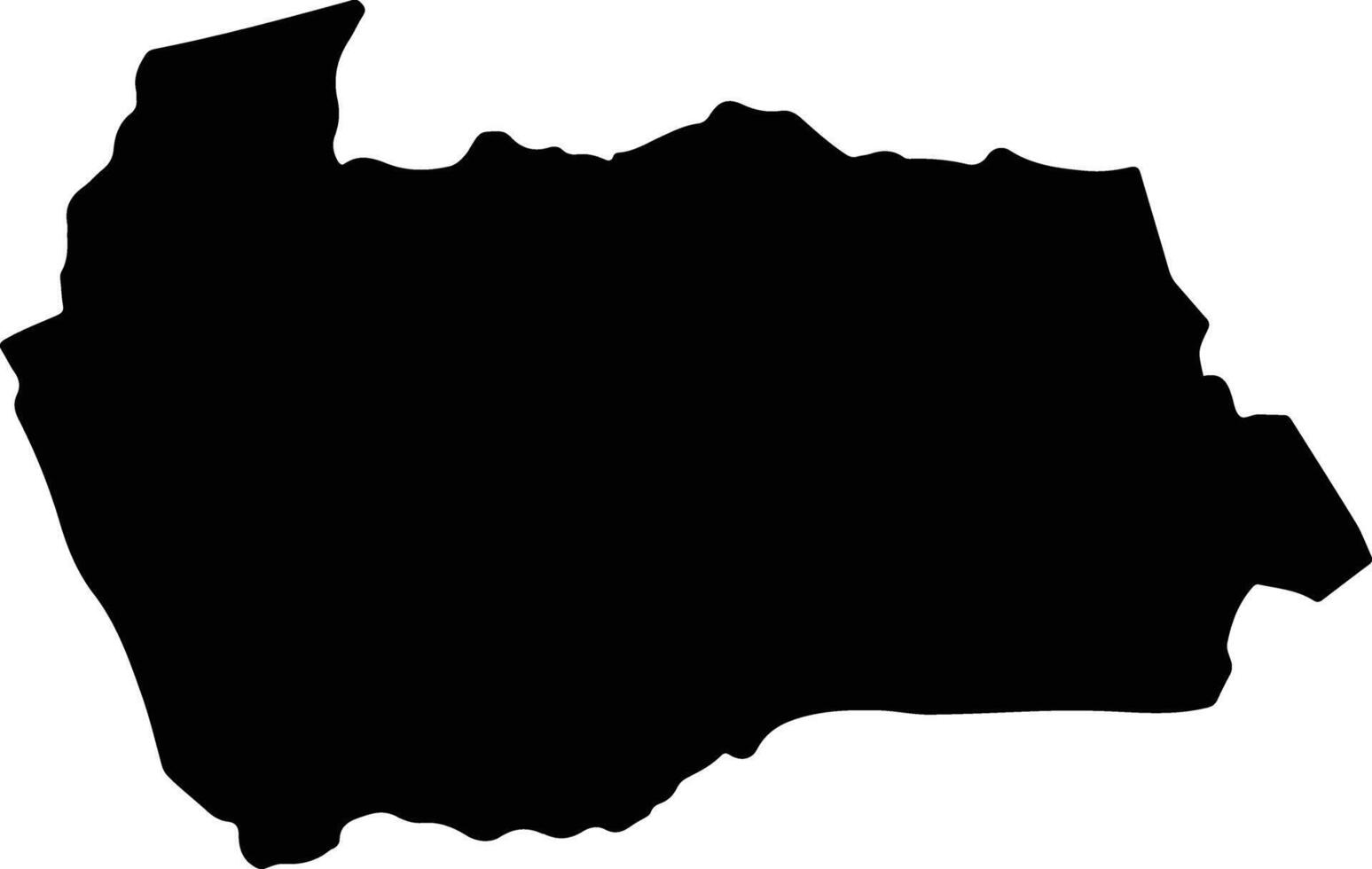 Longsane Laos silhouette map vector