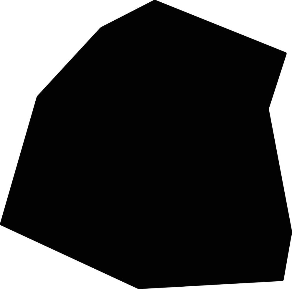 Longxixian China silhouette map vector