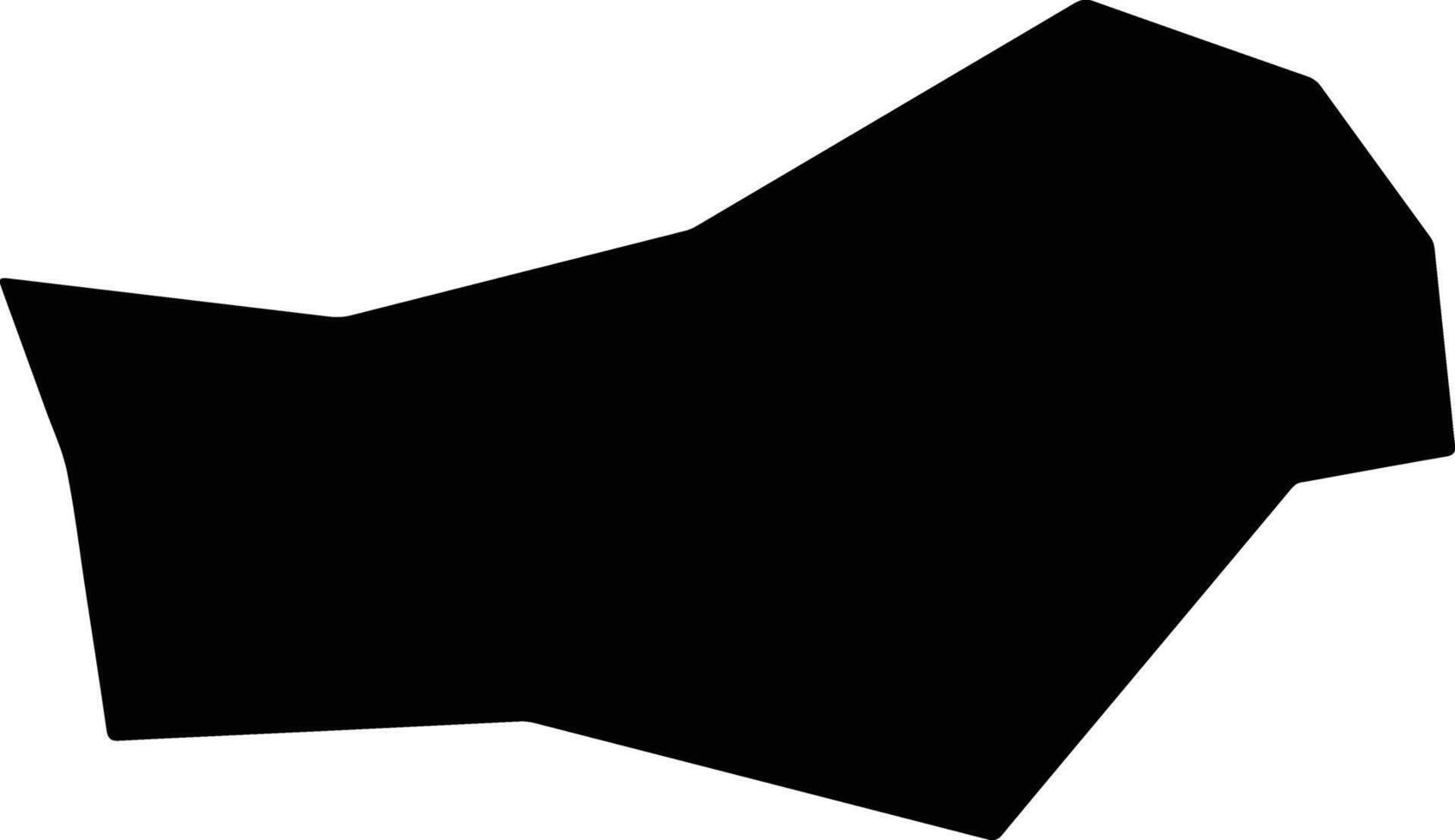 Loznitsa Bulgaria silhouette map vector