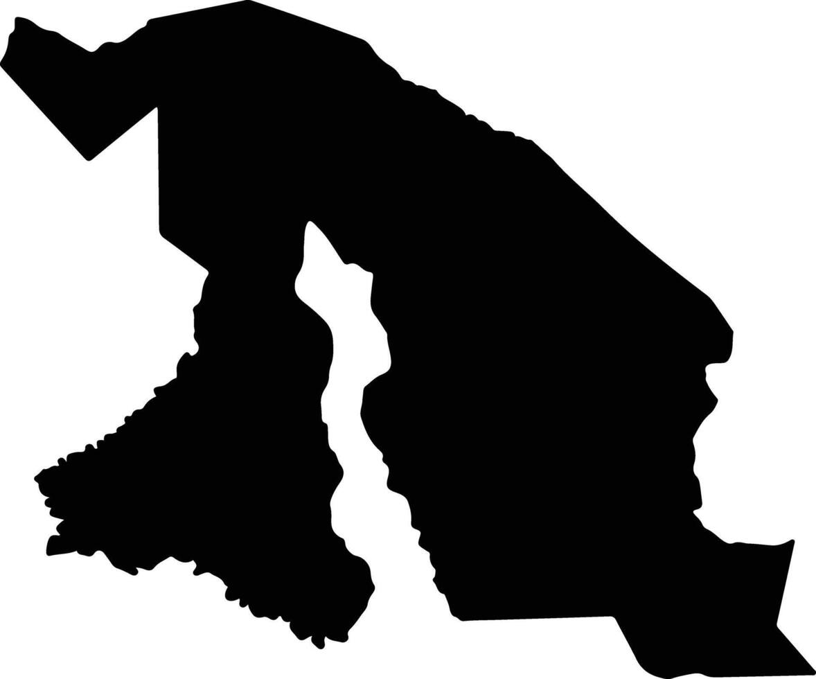 Lucerna Honduras silhouette map vector