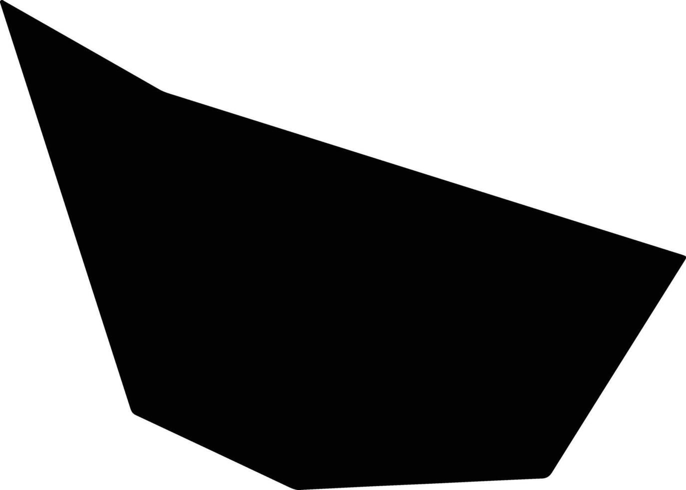 Ludingshi China silhouette map vector