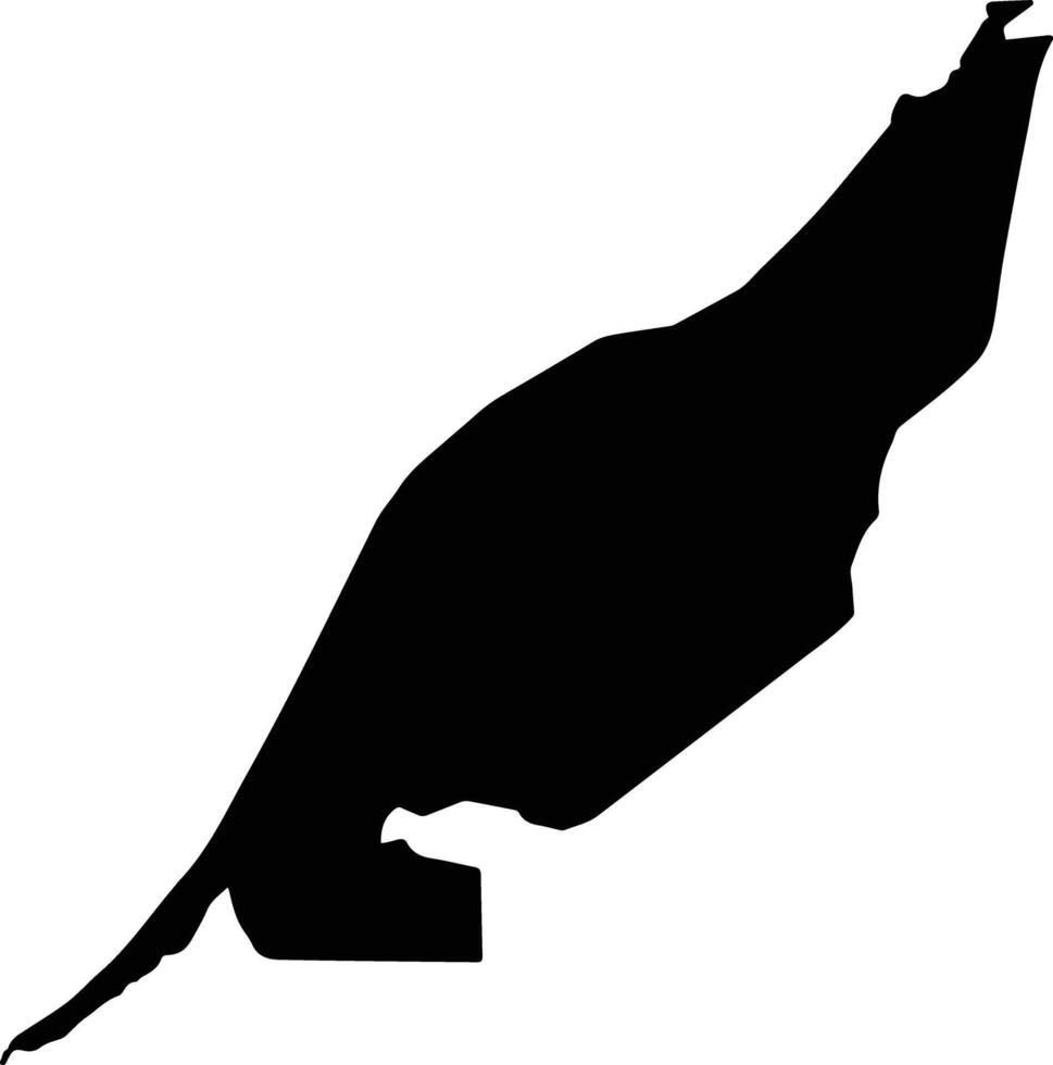 Lukolela Democratic Republic silhouette map vector
