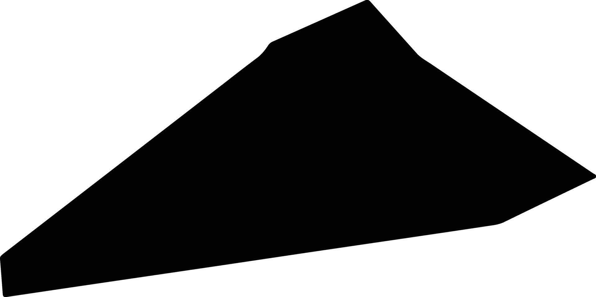 Lumapas Brunei silhouette map vector