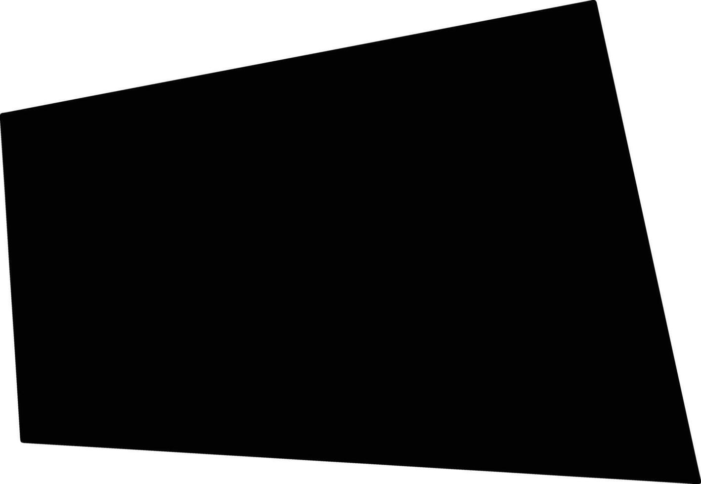 Luzhoushi China silhouette map vector