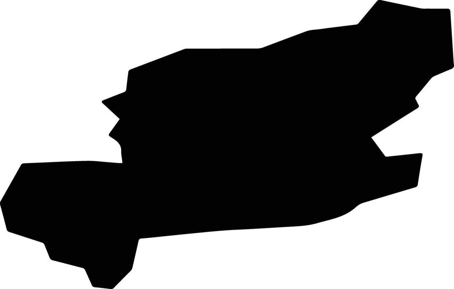 Lyepyel Belarus silhouette map vector