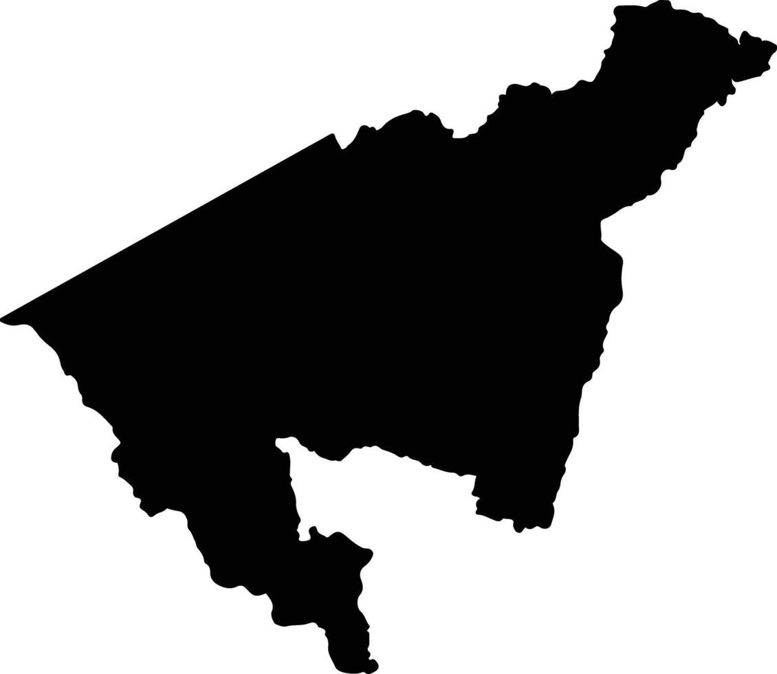 Maceo Colombia silhouette map vector