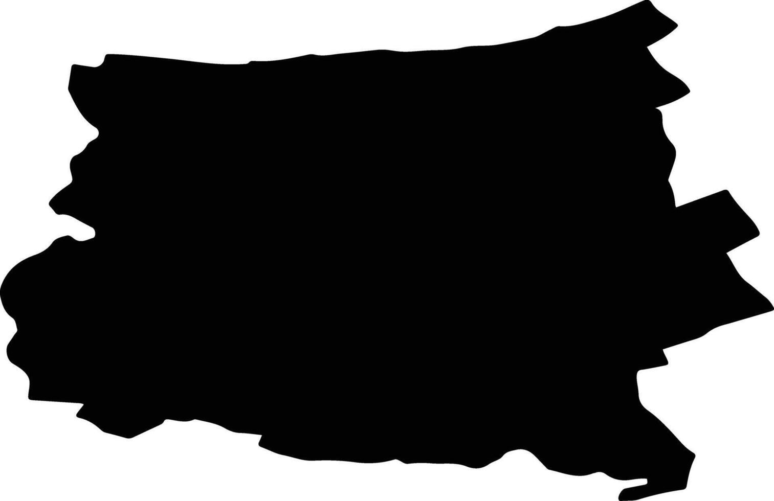 MACIUCA Romania silhouette map vector