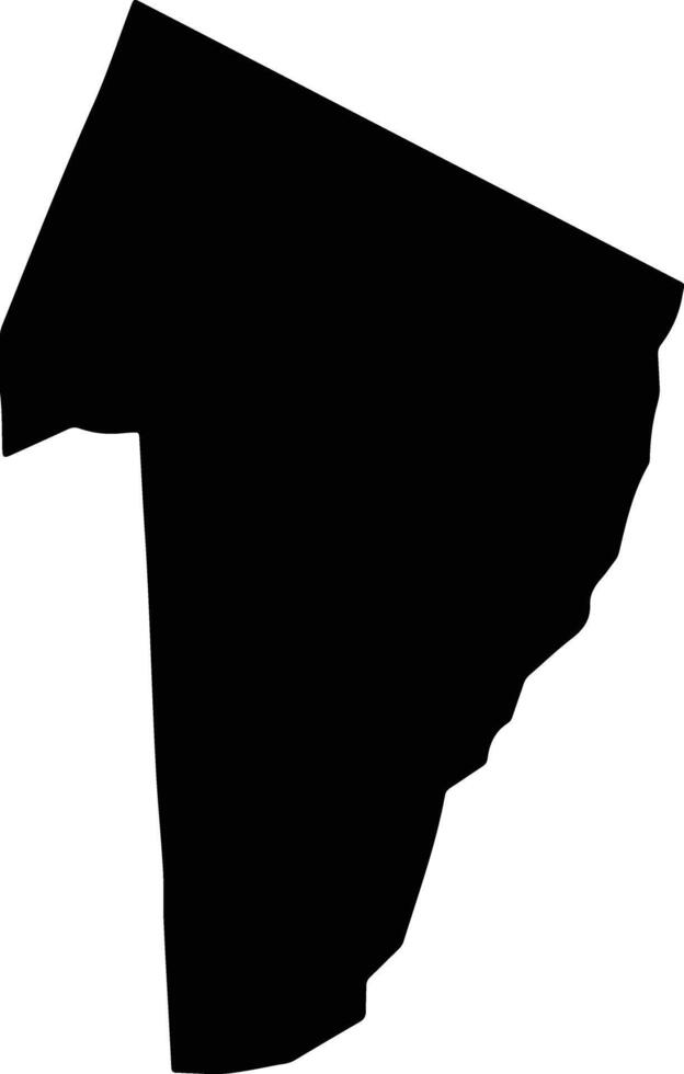 Mackfield Jamaica silhouette map vector