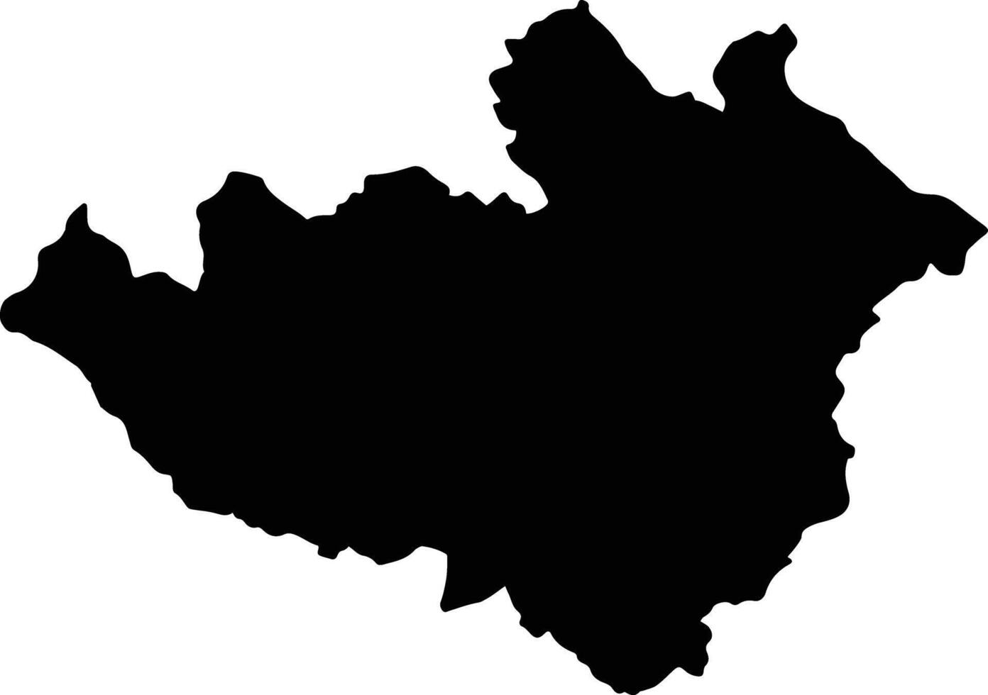 Mai Son Vietnam silhouette map vector