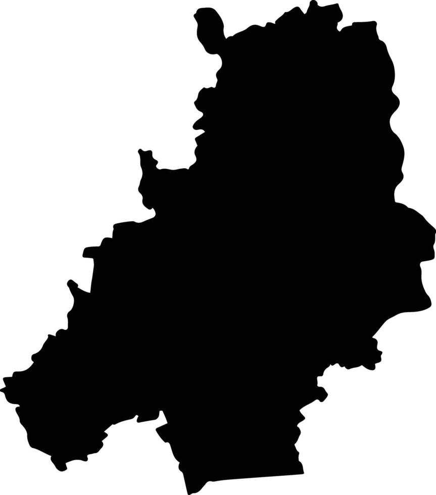 Majagual Colombia silhouette map vector