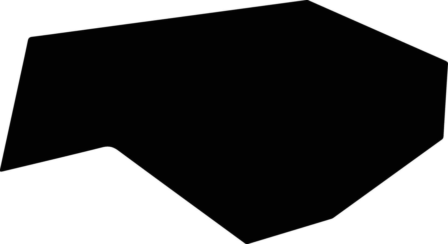 Majiangxian China silhouette map vector