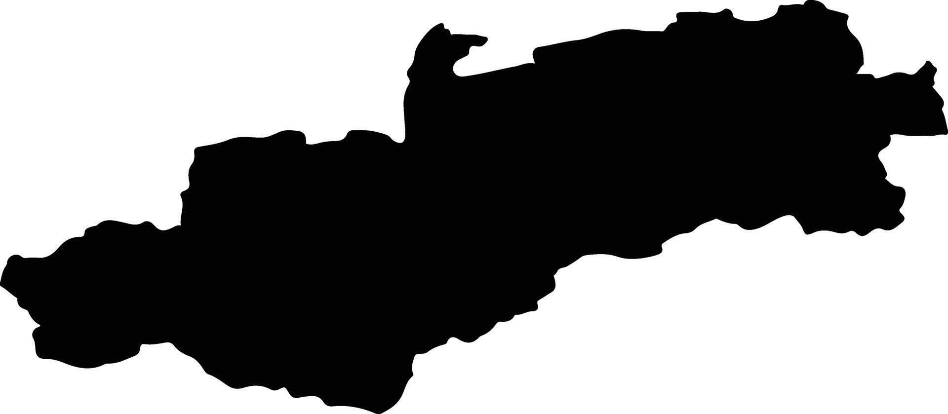 MANASTIREA CASIN Romania silhouette map vector