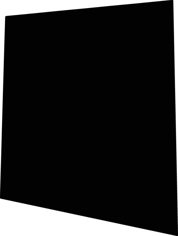 Mangaf Kuwait silhouette map vector