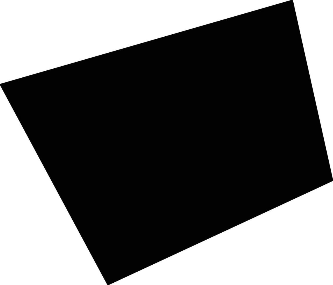 Mangai Democratic Republic silhouette map vector