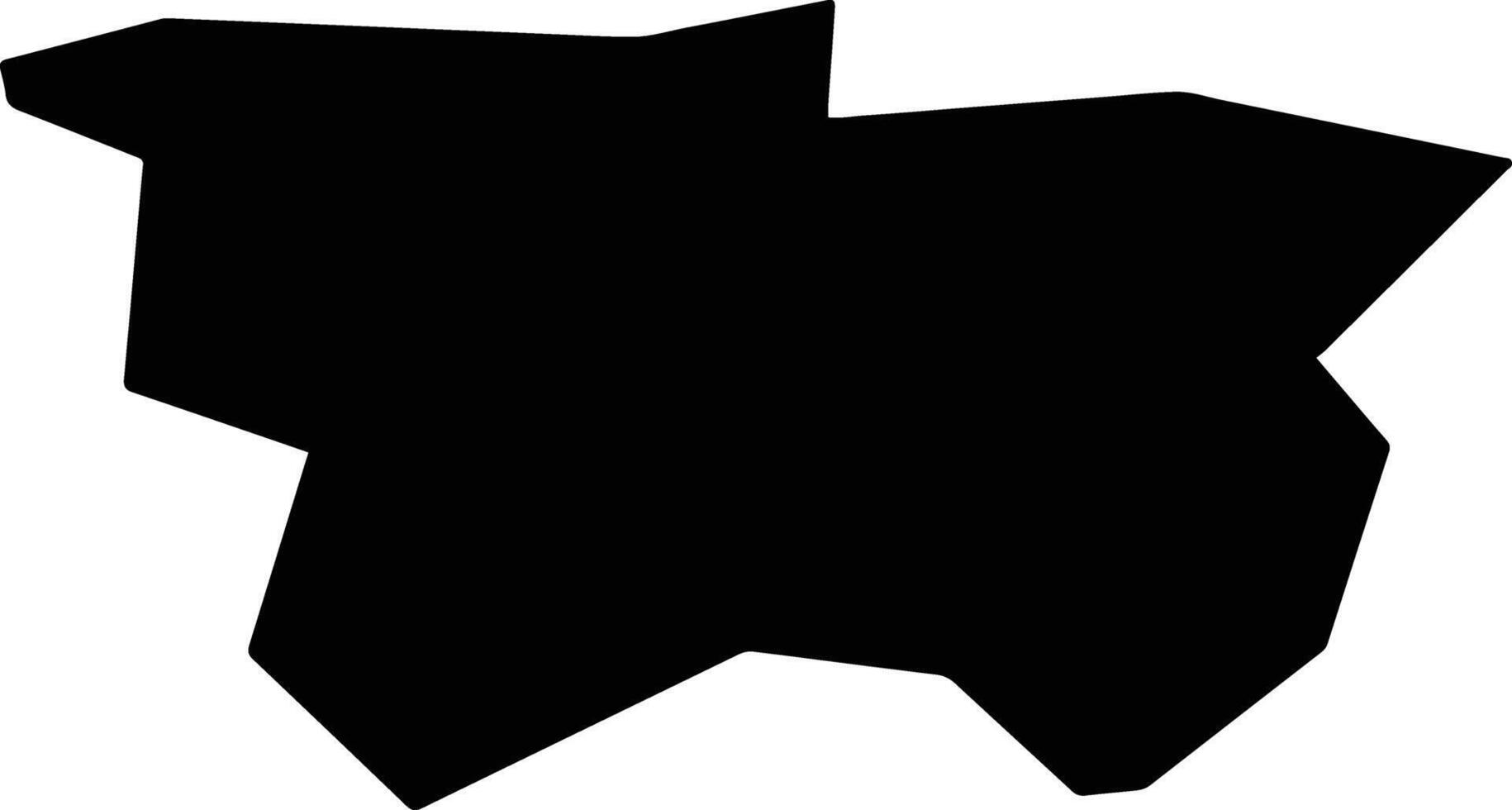 Mark Sweden silhouette map vector