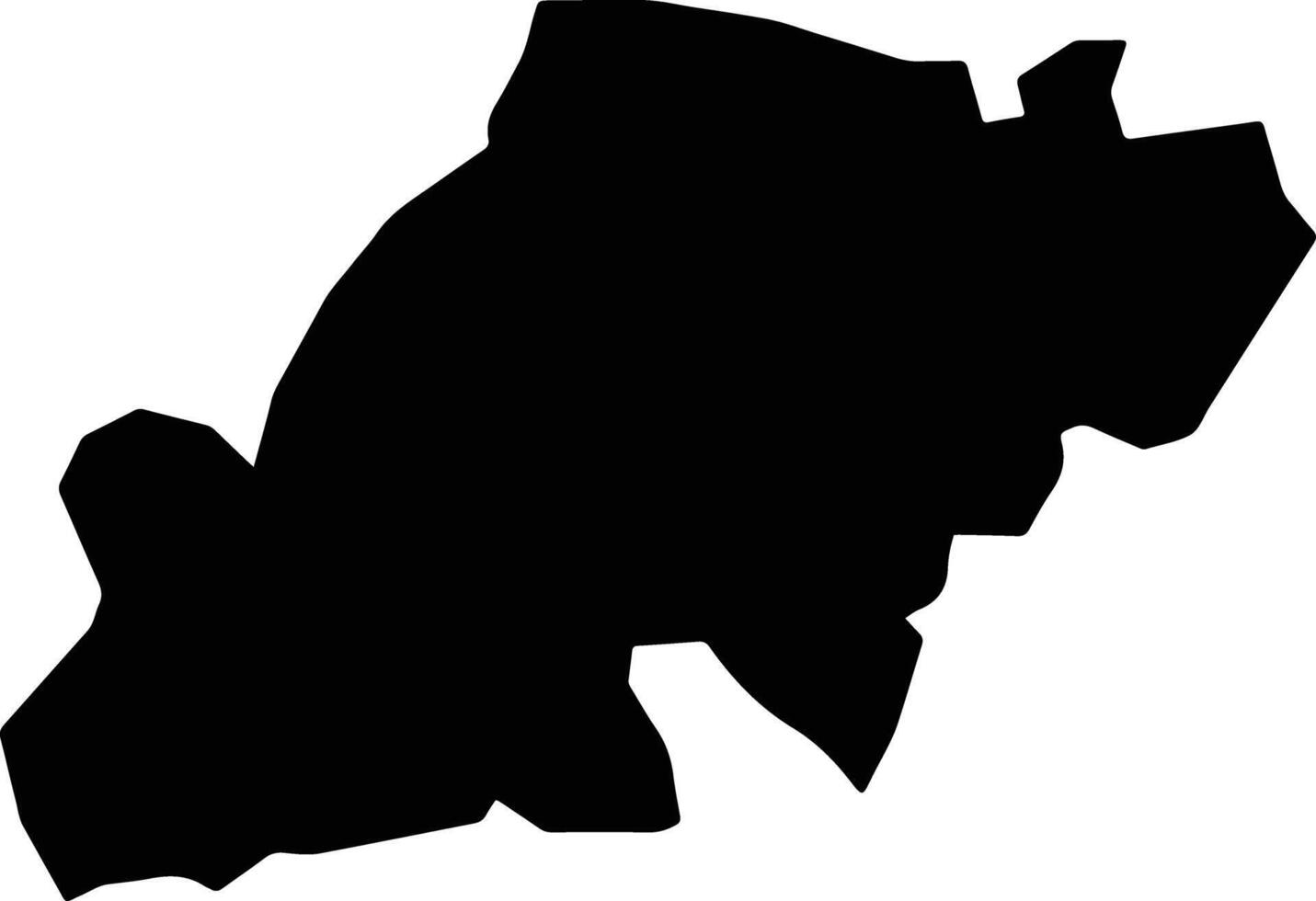 Markz Al Idwa Egypt silhouette map vector