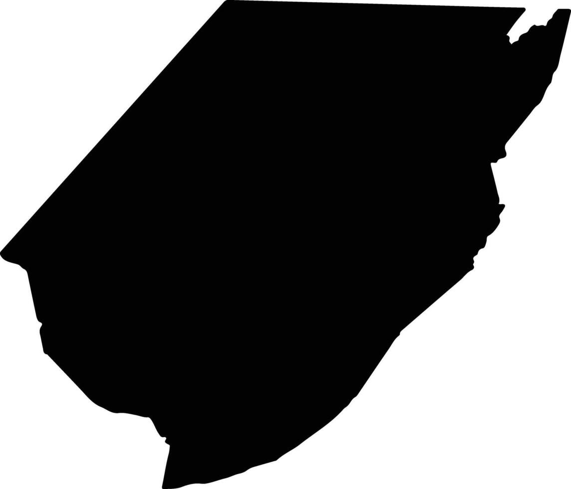 Melilas Brunei silhouette map vector