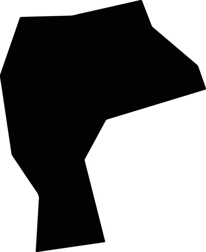 Melounta Cyprus silhouette map vector