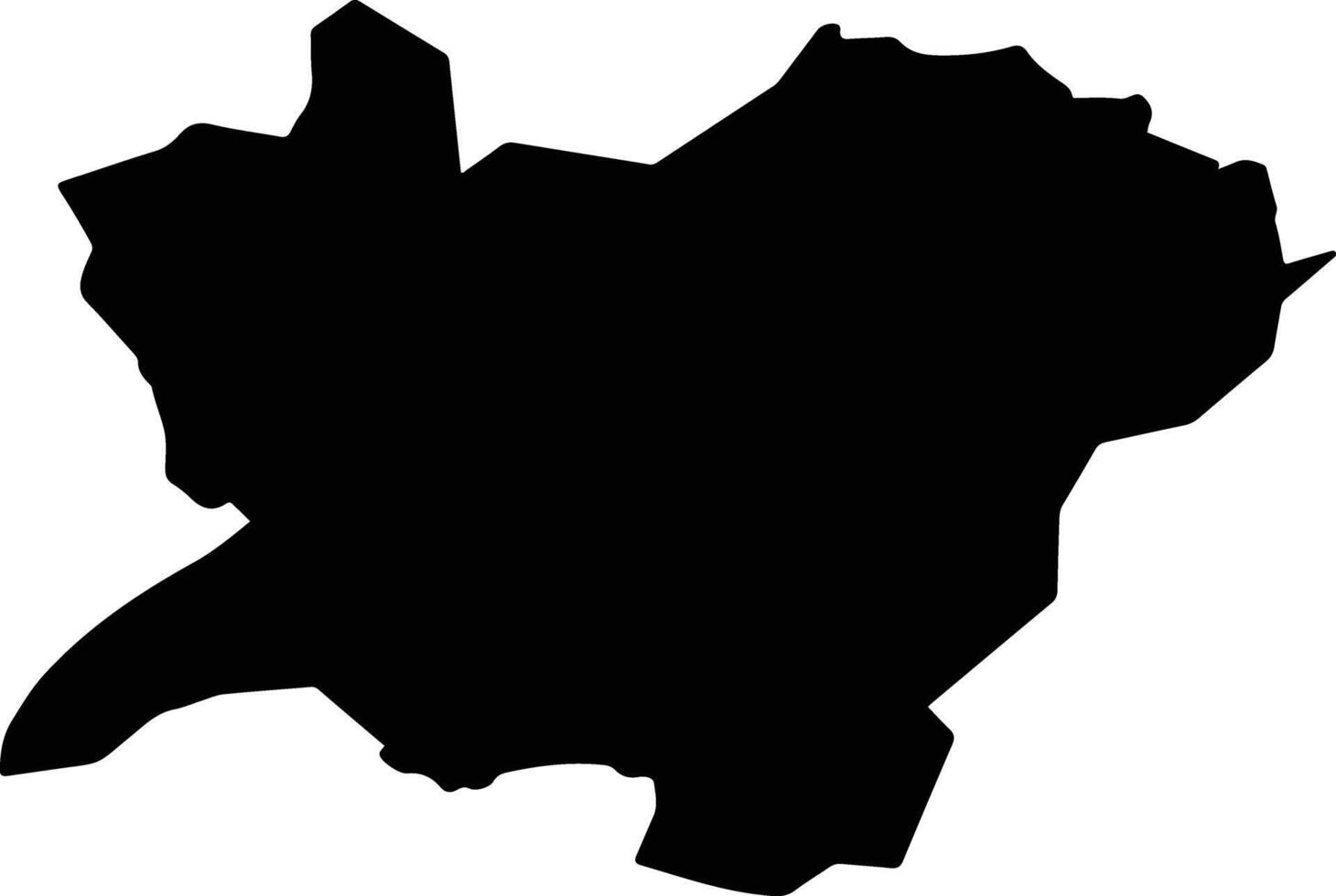Mendrisio Switzerland silhouette map vector