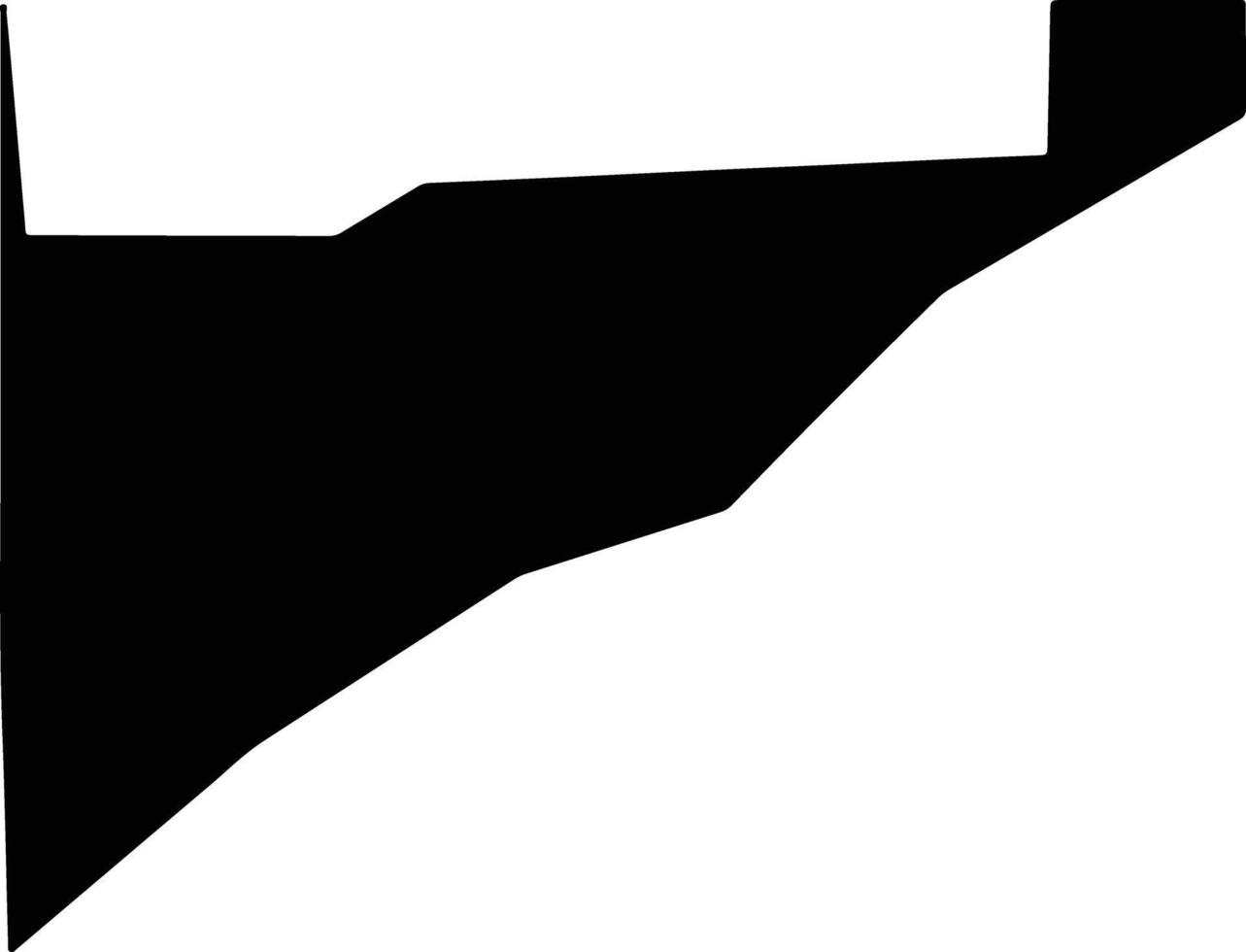 Merrick United States silhouette map vector