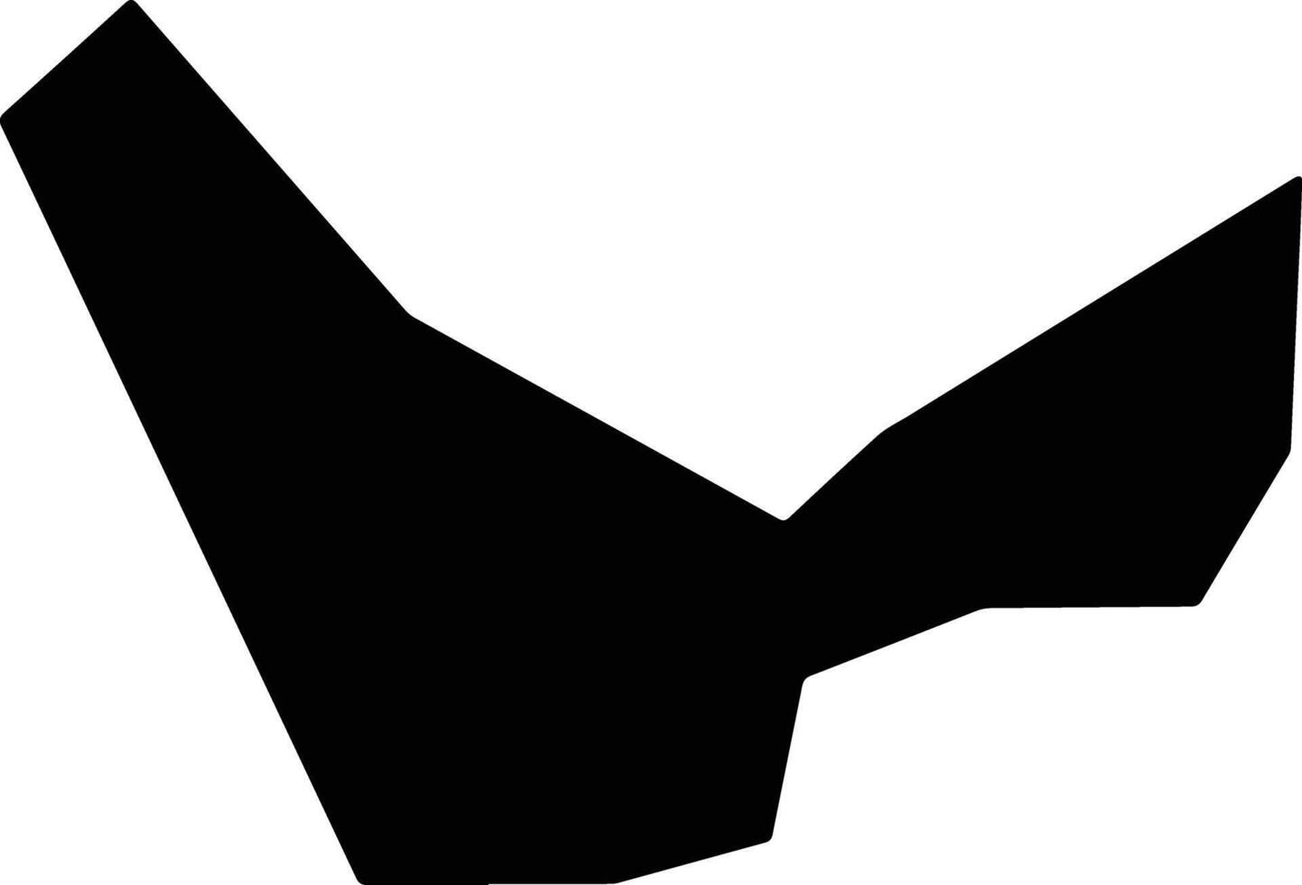 Messias Targino Brazil silhouette map vector