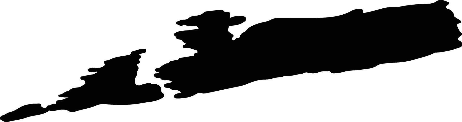 Midsund nor Norway silhouette map vector