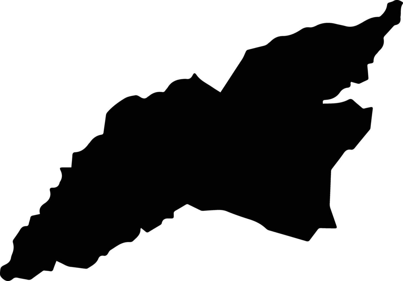 Miguelete Uruguay silhouette map vector