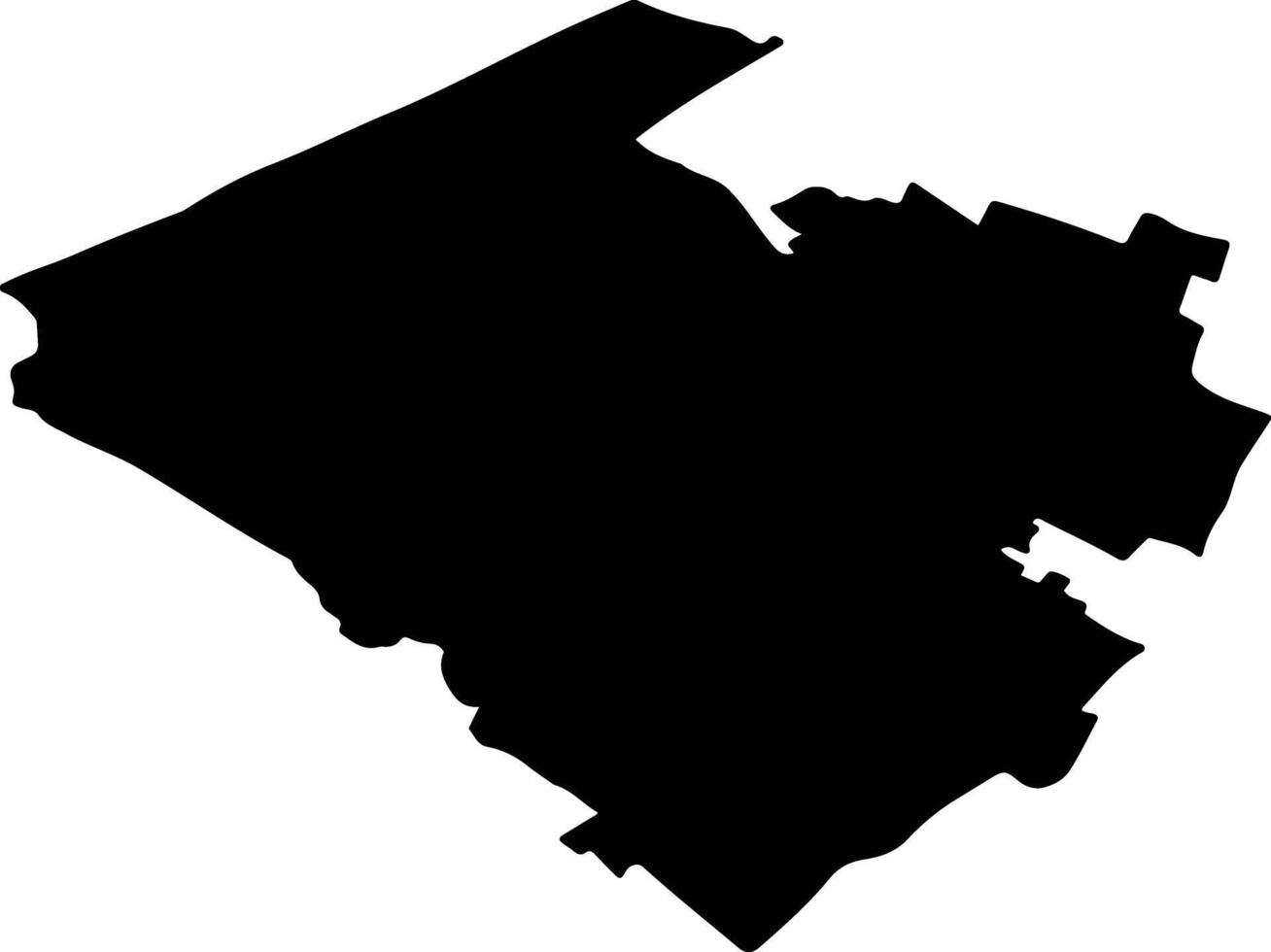 MIHAI EMINESCU Romania silhouette map vector