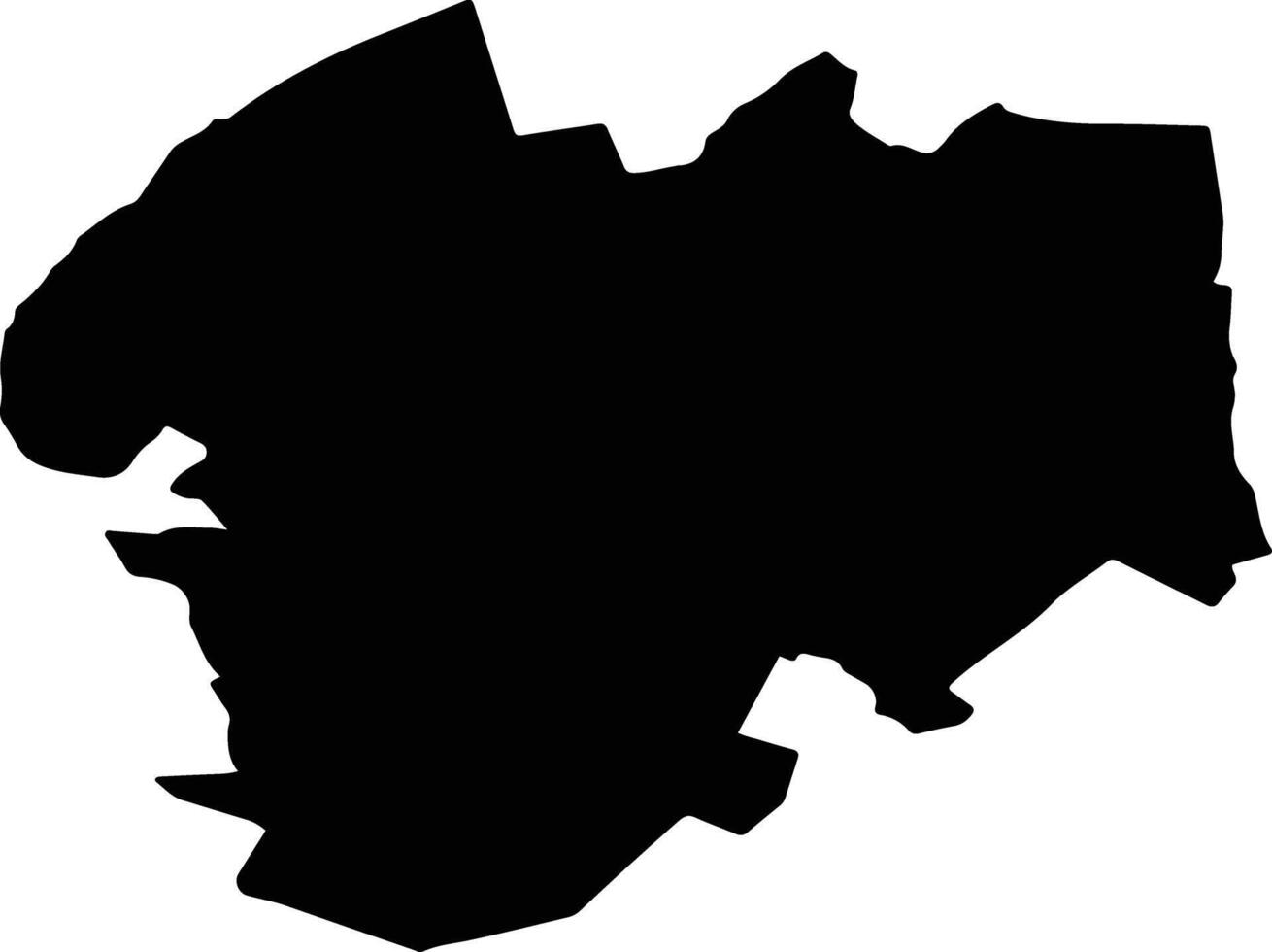 MIHAI BRAVU Romania silhouette map vector