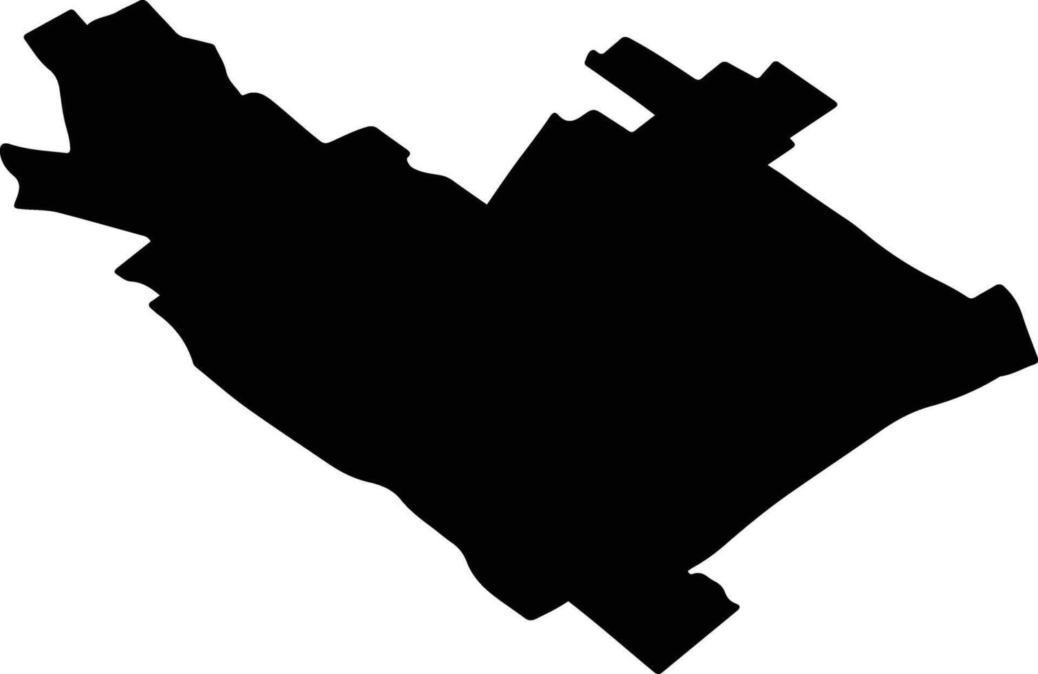 MILEANCA Romania silhouette map vector