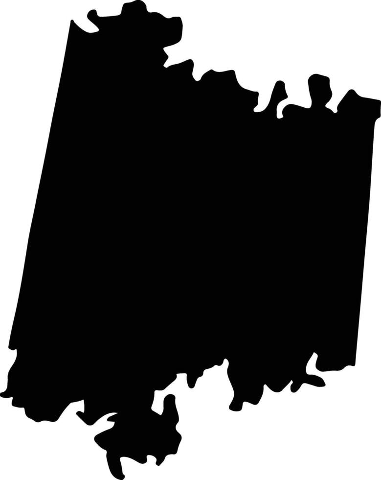 Minga Guazu Paraguay silhouette map vector