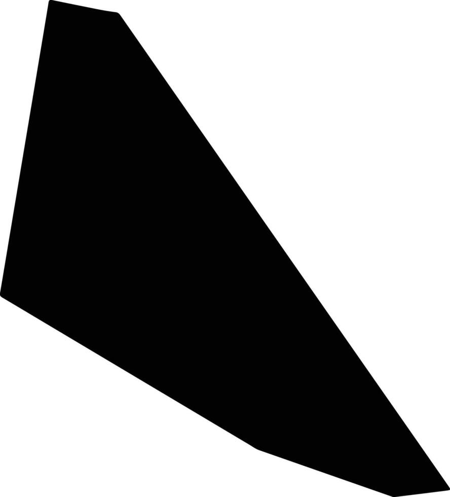 Mirabad Uzbekistan silhouette map vector