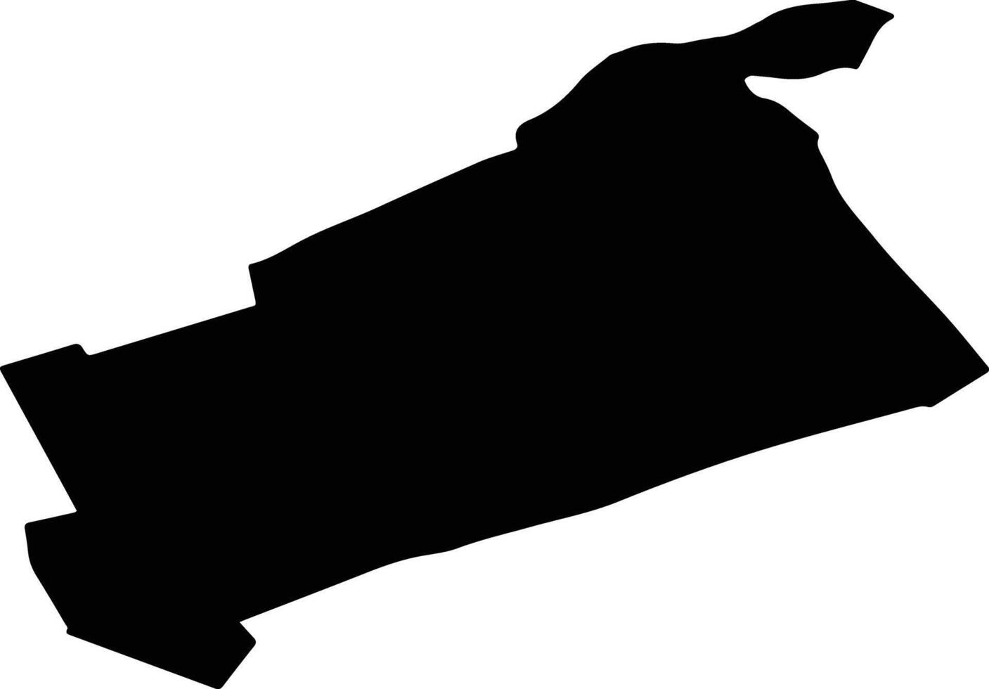 MIRCESTI Romania silhouette map vector