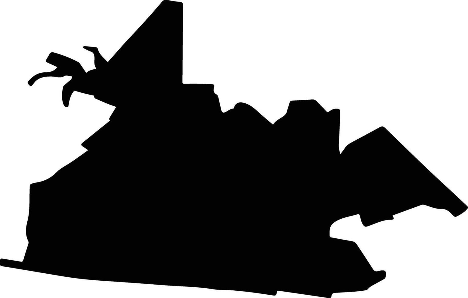 MIRCEA VODA Romania silhouette map vector