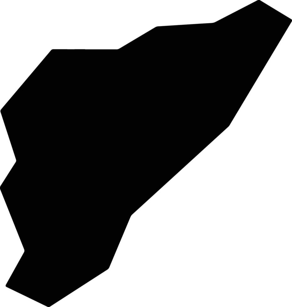 Mishima Japan silhouette map vector