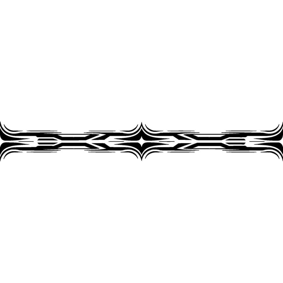 Tribal Band With Gradients Abstract Ornament vector