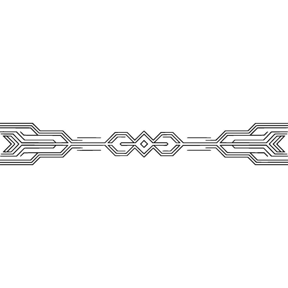 Abstract Geometric , Minimalist Black Lines on White Background vector
