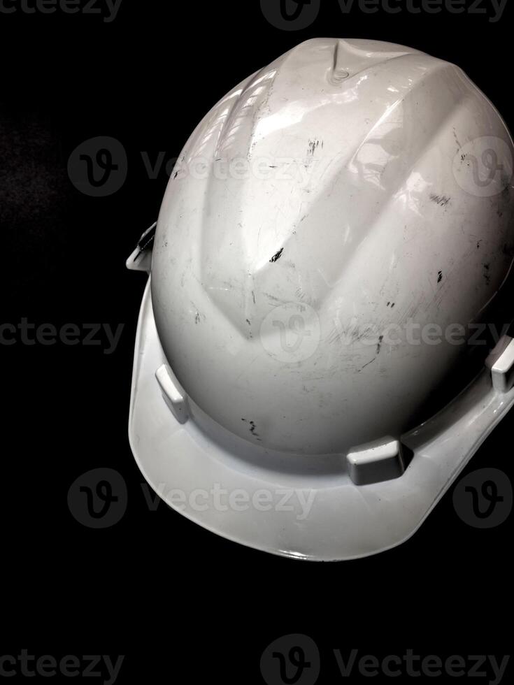 Scratched on the Safety helmet photo