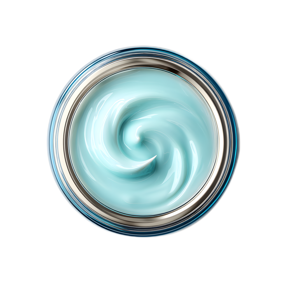 A serene and rejuvenating cosmetic moisturizer with a softly swirling texture and a calming natural inspired color palette png
