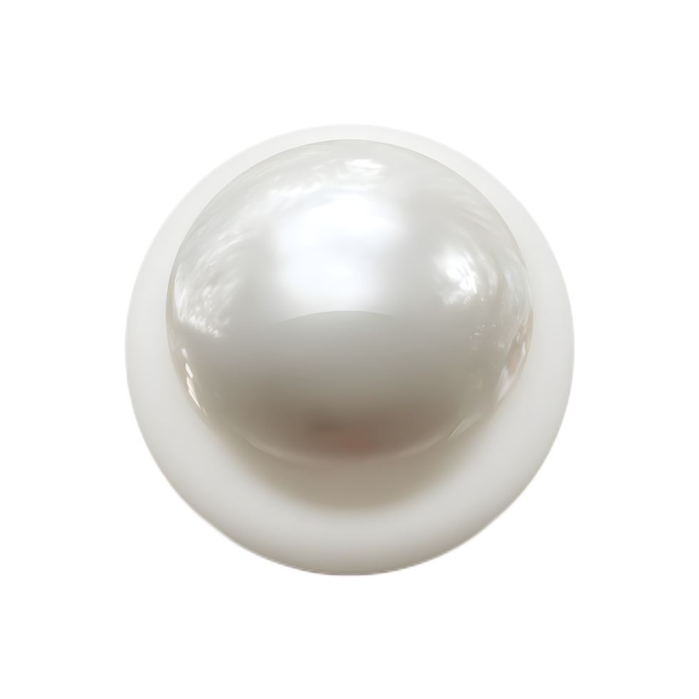 A flawless luminous white pearl filling the entire frame showcasing its natural beauty and timeless elegance png